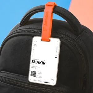 ⁠Office Name bag tag