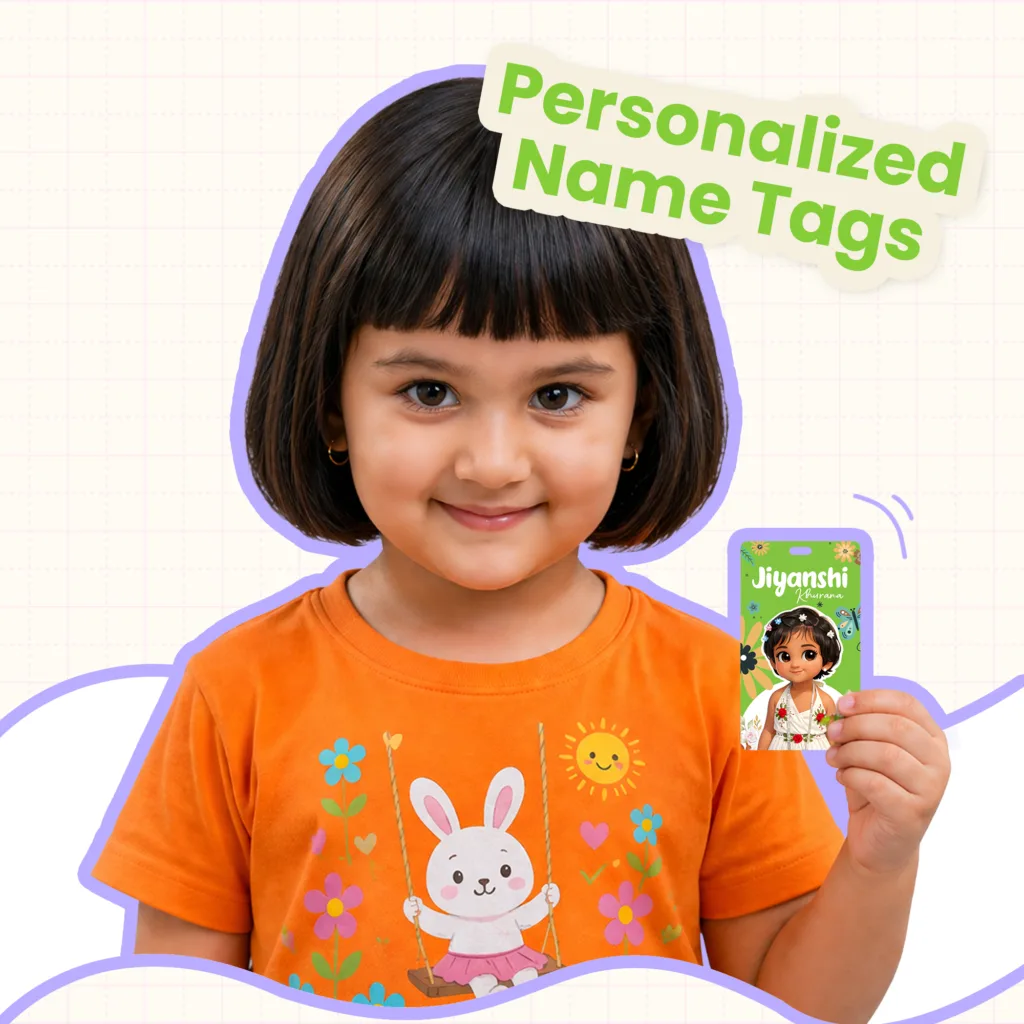Standard kids bag tag