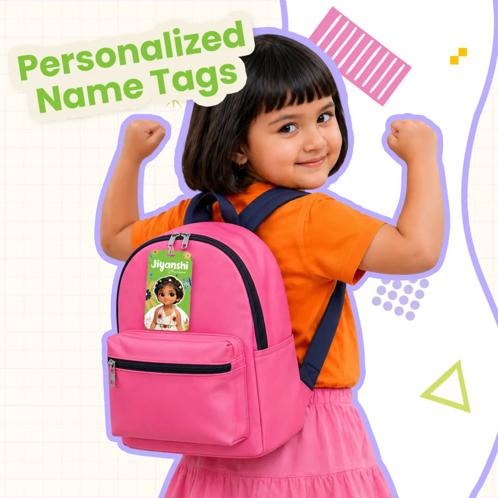 Premium kids bag tag 3