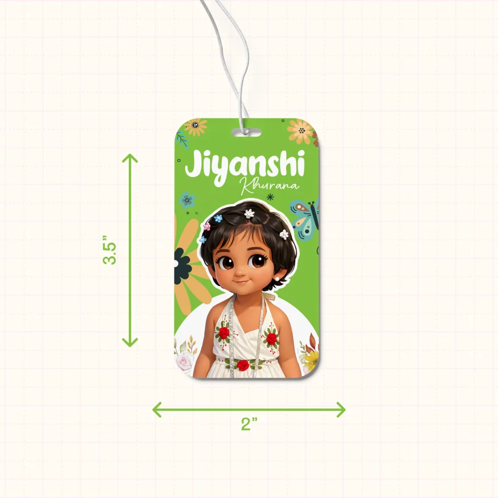 Premium kids bag tag 5