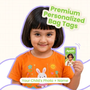 Premium kids bag tag
