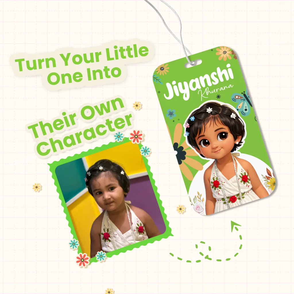 Standard kids bag tag 2
