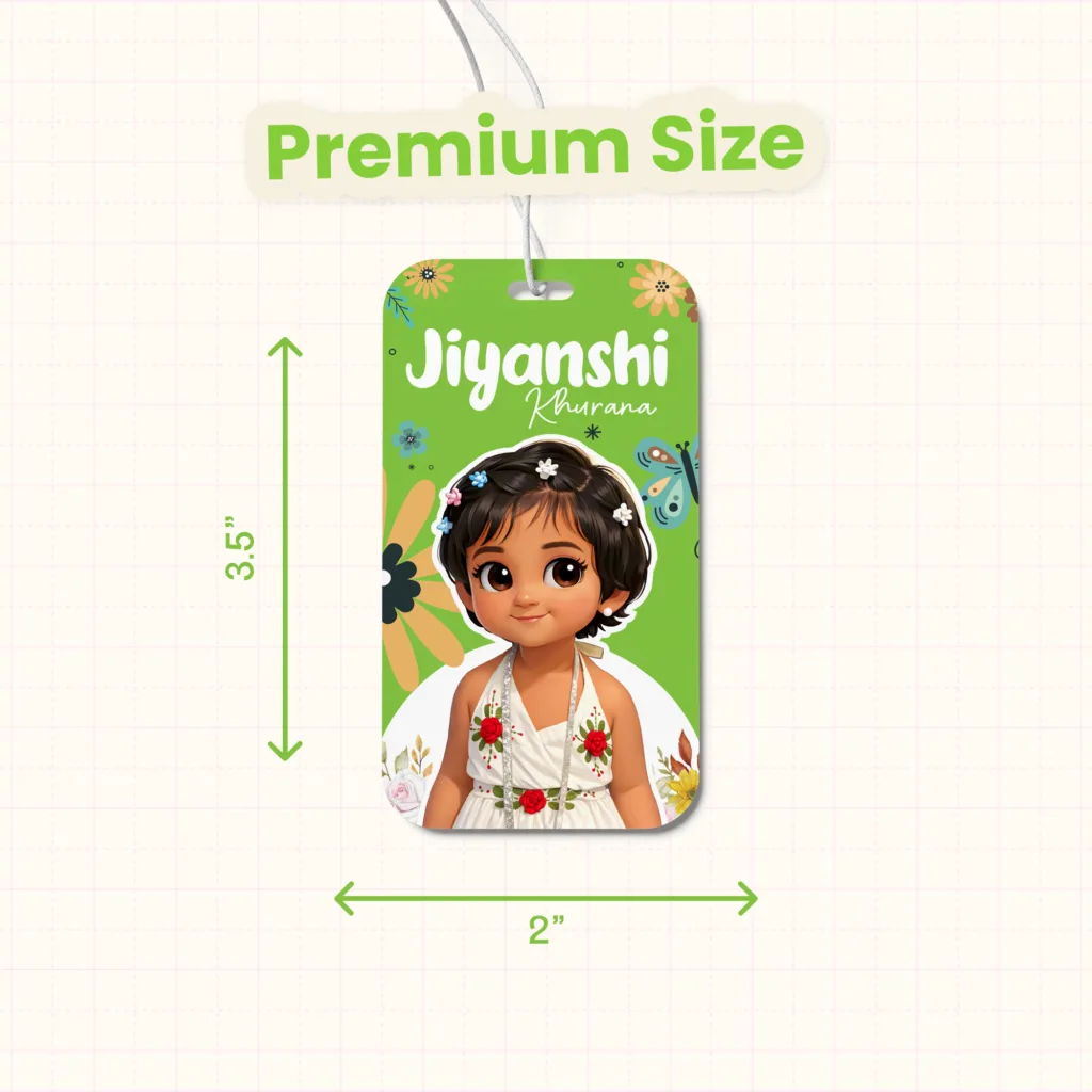 Standard kids bag tag 5