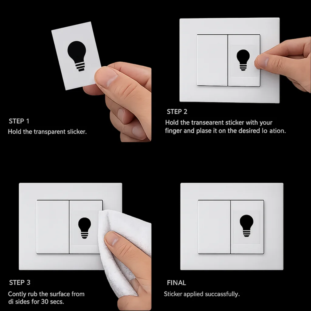 Switches Sticker Black 4