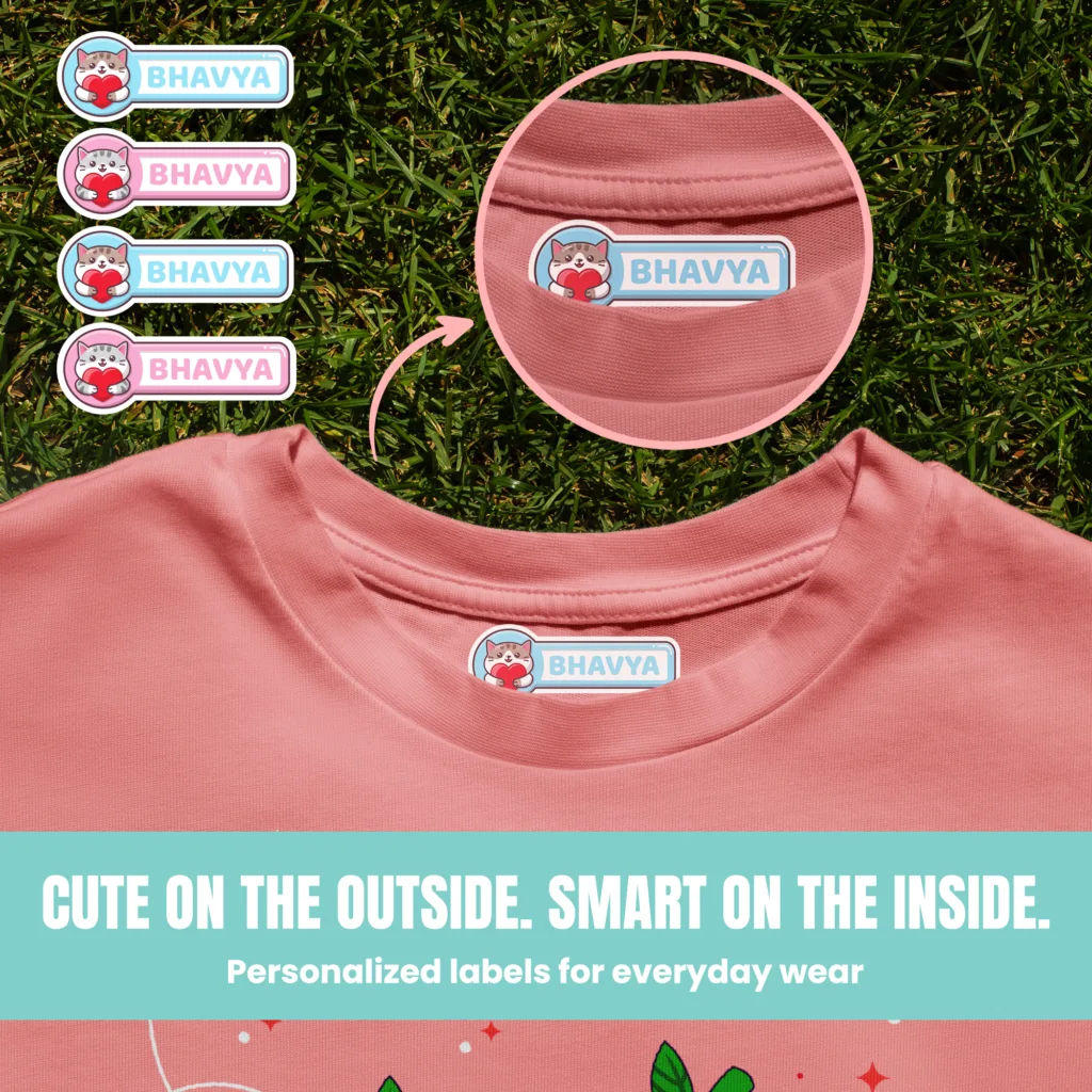 clothing label With Charcter 2